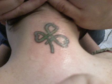 Celtic Knot Clover Tattoos